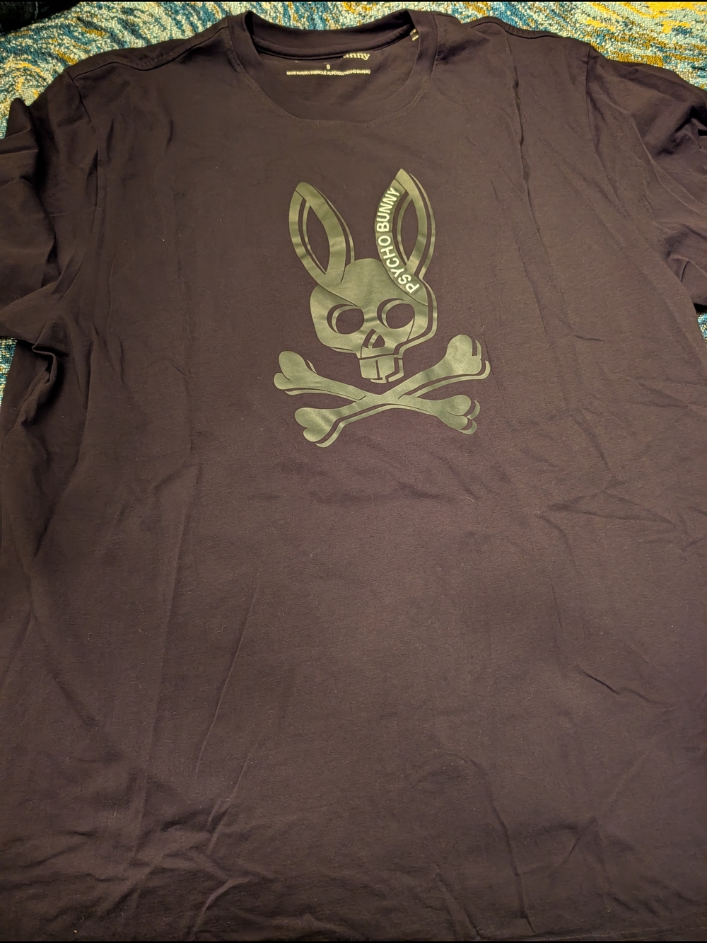 Psycho Bunny Black Graphic Tee